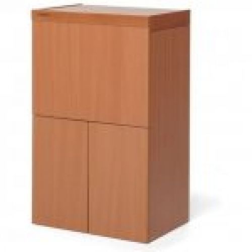 Mueble de planchado LOSTIRO Nogal cerrado