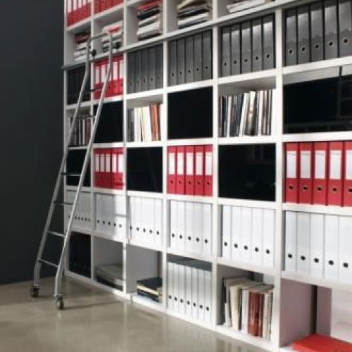 LIBRERÍA LAMINADO BLANCO